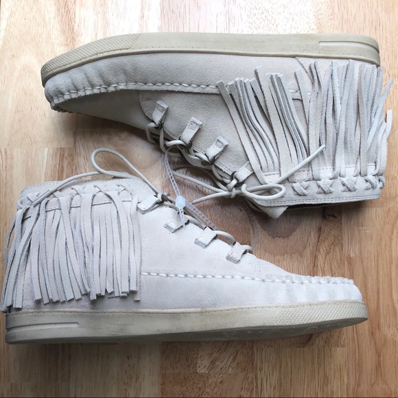 Zodiac NWOT Suede Moccasin Booties - Picture 8 of 10